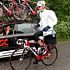 Andy Schleck w�hrend der 16. Etappe desGiro d'Italia 2007